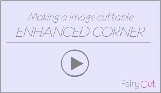 Making a image cuttable - Enhanced corner