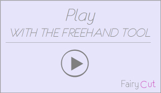 Play with the freehand tool 
